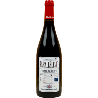 Bottle shot for 2023 Paul Jaboulet Parallel "45" Rouge
