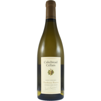 Bottle shot for 2023 Cakebread Chardonnay Reserve