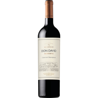 Bottle shot for 2024 El Esteco Don David Cabernet Sauvignon