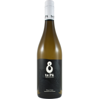 Bottle shot for 2025 Te Pa Pinot Gris