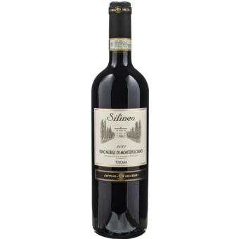 Bottle shot for 2021 Cerro Vino Nobile Di Montepulciano Silineo