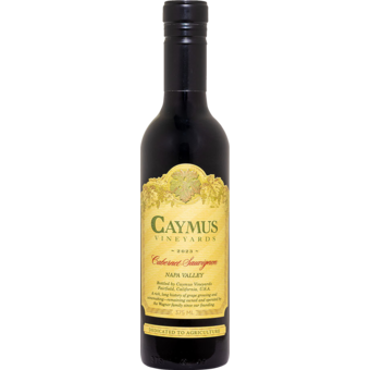 Bottle shot for 2023 Caymus Napa Cabernet Sauvignon 1/2 Bottle