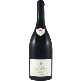 Bottle shot for 2021 Domaine Labruyere Moulin A Vent 'Le Clos' Monopole
