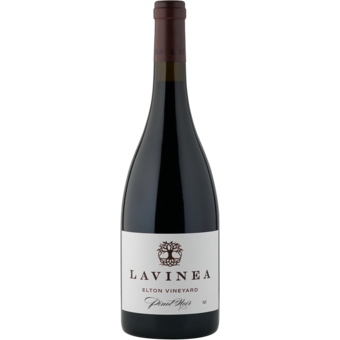 Bottle shot for 2021 Lavinea Winery Pinot Noir Elton Vineyard