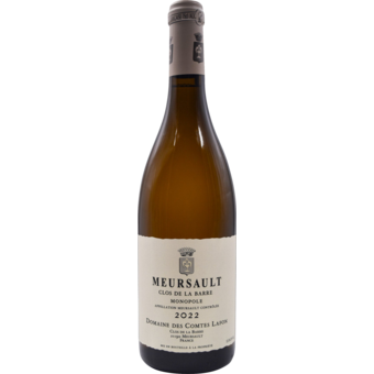 Bottle shot for 2022 Domaine Des Comtes Lafon Meursault 'Clos De La Barre'