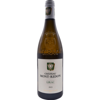 Bottle shot for 2023 Mont Redon Lirac Blanc