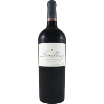 Bottle shot for 2022 Lewelling Wight Vineyard Cabernet Sauvignon