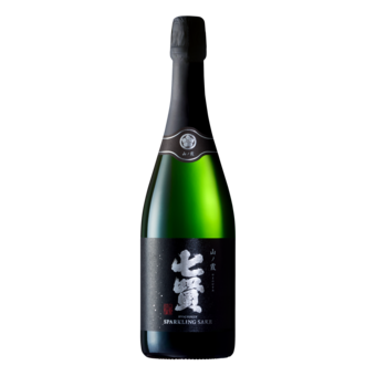 Bottle shot for  Shichiken Usu Nigori Sparkling "Yama No Kasumi"