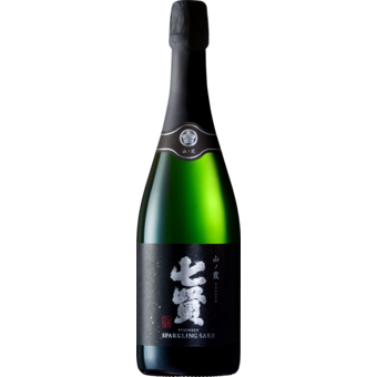 Bottle shot for  Shichiken Usu Nigori Sparkling "Yama No Kasumi"