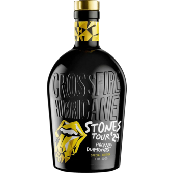 Bottle shot for  Crossfire Hurricane Rum Special Edition Stones Tour 2024