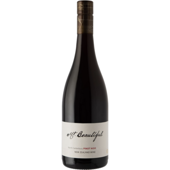 Bottle shot for 2020 Mt. Beautiful Pinot Noir