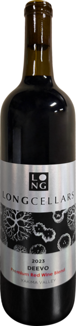 Bottle shot for 2023 Long Cellars Deevo Bordeaux Blend