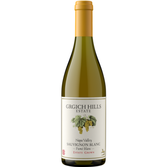 Bottle shot for 2023 Grgich Hills Fume Blanc