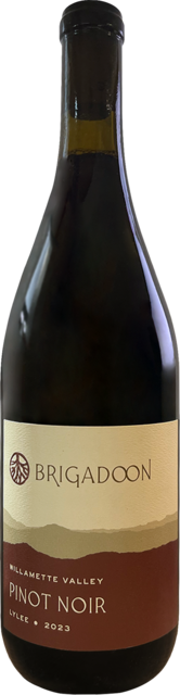 Bottle shot for 2023 Brigadoon Lylee Willamette Pinot Noir
