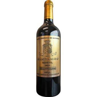Bottle shot for 2009 Manzanos 125 Aniversario Reserva Rioja