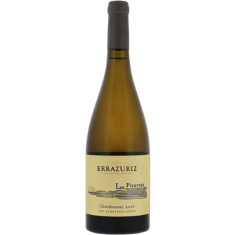 Bottle shot for 2023 Errazuriz Pizarras Chardonnay