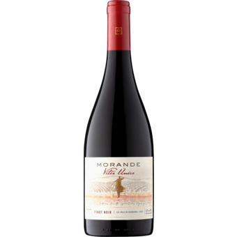 Bottle shot for 2022 Morande Vitis Unica Pinot Noir