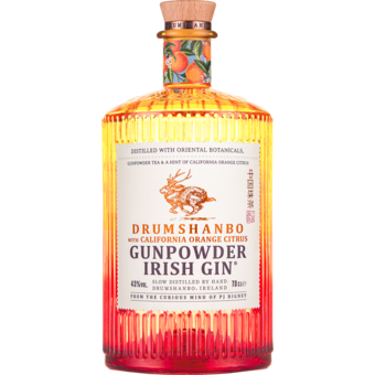 Bottle shot for  Gunpowder California Orange Irish Gin