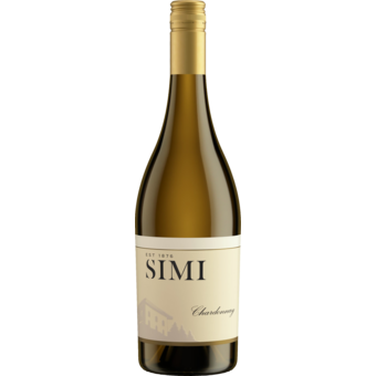 Bottle shot for 2024 Simi Chardonnay
