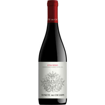 Bottle shot for 2023 Tenute Dei Ciclopi Etna Rosso