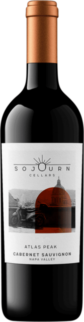 Bottle shot for 2022 Sojourn Cellars Atlas Peak Cabernet Sauvignon