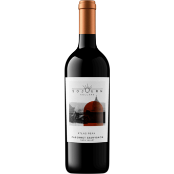 Bottle shot for 2022 Sojourn Cellars Atlas Peak Cabernet Sauvignon