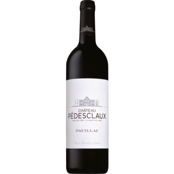 Bottle shot for 2016 Chateau Pedesclaux Pauillac