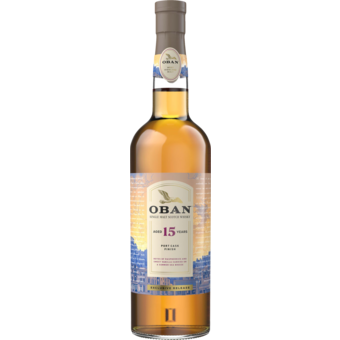 Bottle shot for  Oban 15 Year Old Port Cask Finish