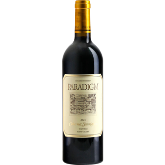 Bottle shot for 2021 Paradigm Cabernet Sauvignon