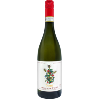 Bottle shot for 2025 Vietti Moscato D'asti Cascinetta