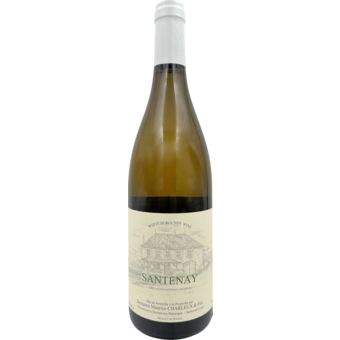 Bottle shot for 2022 Domaine Maurice Charleux Et Fils Santenay Blanc