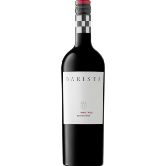 Bottle shot for 2024 Barista Pinotage Western Cape