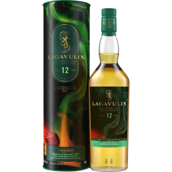 Bottle shot for  Lagavulin 12 Year Old Special Release 2025 Fireside Tales