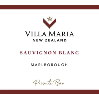 Label shot for 2024 Villa Maria Private Bin Sauvignon Blanc