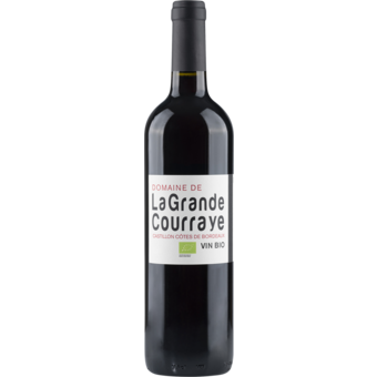 Bottle shot for 2020 Domaine De La Grand Courraye Cotes De Bordeaux
