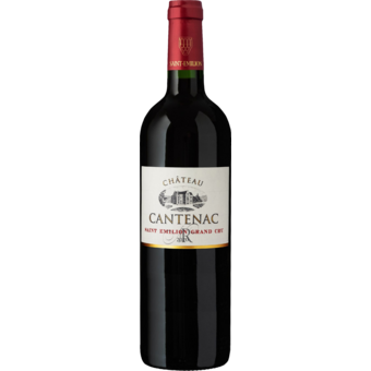 Bottle shot for 2020 Chateau Cantenac Saint Emilion Grand Cru
