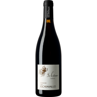 Bottle shot for 2021 Escaravailles Rasteau Les Coteaux