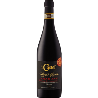 Bottle shot for 2020 Michele Castellani I Castei Amarone Campo Casalin
