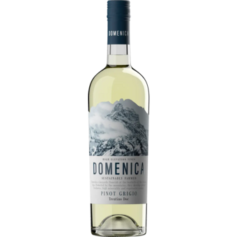Bottle shot for 2024 Mezza Corona Domenica Pinot Grigio