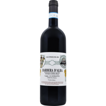 Bottle shot for 2024 G.B. Burlotto Barbera D'alba