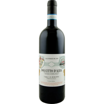 Bottle shot for 2024 G.B. Burlotto Dolcetto D'alba