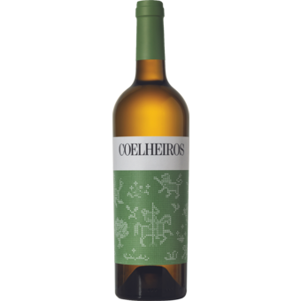Bottle shot for 2024 Herdade De Coelheiros Branco (Arinto/Antao Vaz)