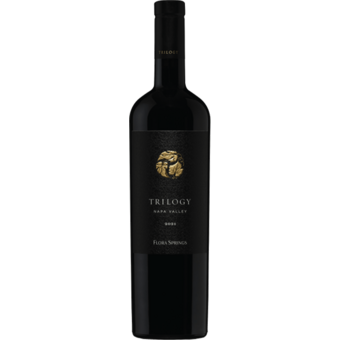 Bottle shot for 2021 Flora Springs Trilogy