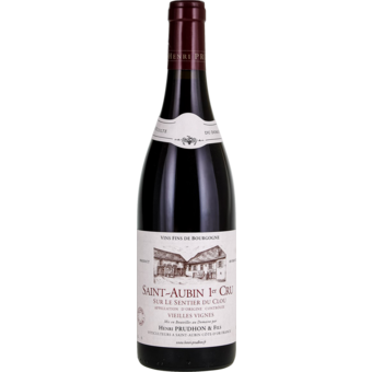 Bottle shot for 2023 Prudhon Saint Aubin 1er Cru Sur Le Sentier Du Clou