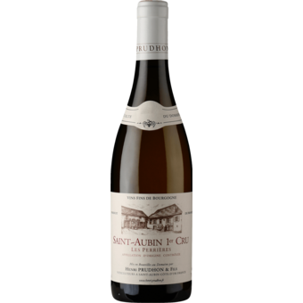 Bottle shot for 2023 Prudhon Saint Aubin Blanc 1er Cru Les Perrieres