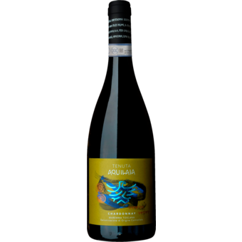 Bottle shot for 2024 Tenuta Aquilaia Chardonnay Maremma Toscana