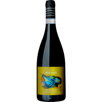Bottle shot for 2024 Tenuta Aquilaia Chardonnay Maremma Toscana