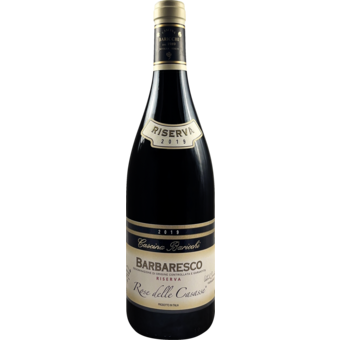 Bottle shot for 2019 Cascina Baricchi Barbaresco Riserva Rose Delle Casasse