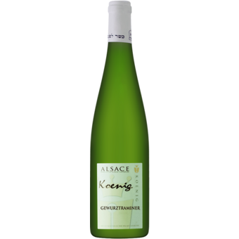 Bottle shot for 2023 Koenig Alsace Gewurtztraminer (U)