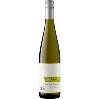Bottle shot for 2024 Boundary Breaks Riesling Ovid Line North